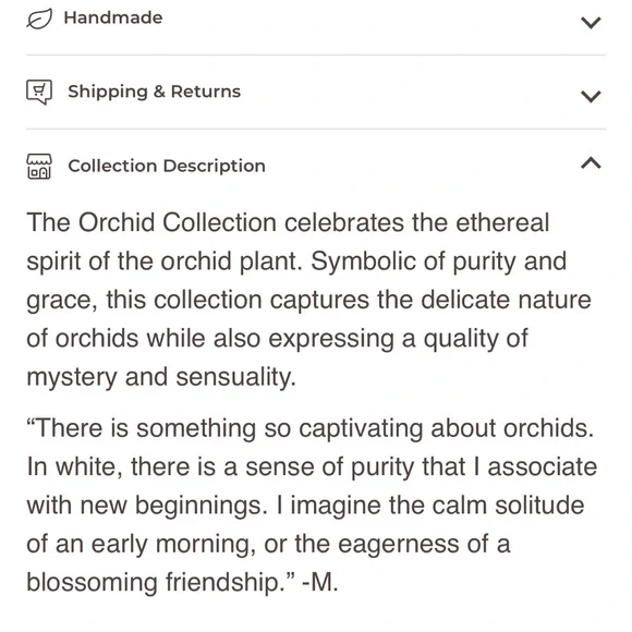 Michael Aram white orchid Silver Candle Holders - Picture 8 of 8